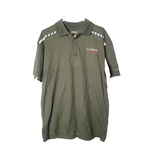 Uhaul Green Embroidered Logo Short Sleeve Uniform Work Polo Shirt Mens SZ Medium